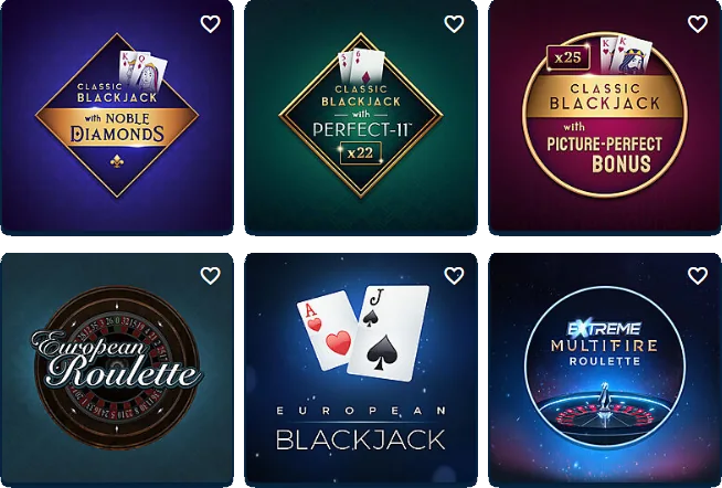 Cosmo Casino Table Games