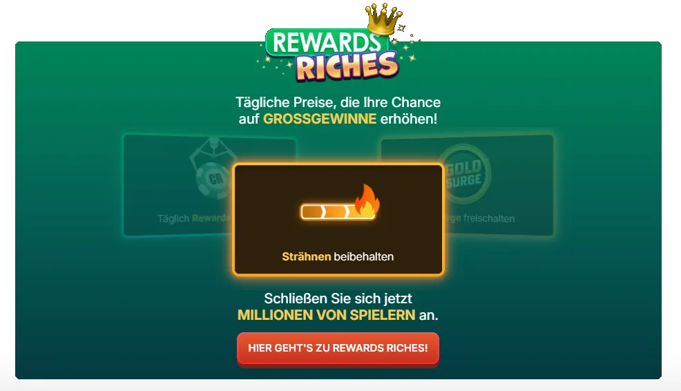Rewards Riches Cosmo Casino